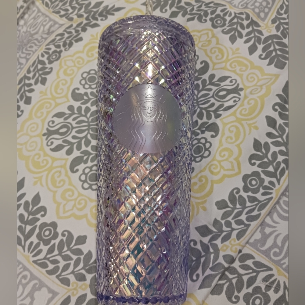 NWT!! STARBUCKS TUMBLER 24oz (Clear Irredescent)
